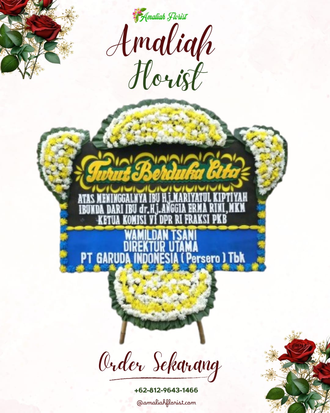 Papan Bunga Duka Lubuk Linggau Selatan Ii